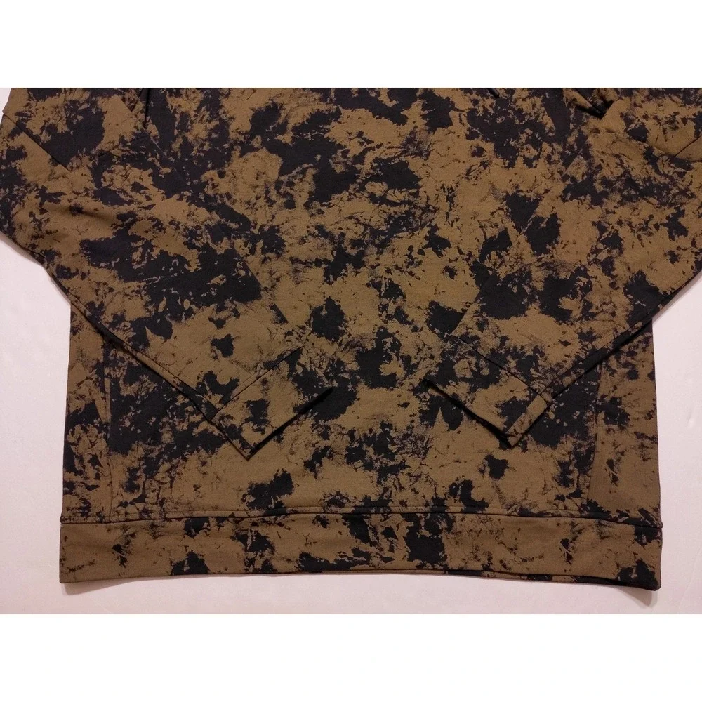 LULULEMON City Sweat Pullover Hoodie M3CKLS Camo Bronze Black XL - Picture 7 of 9